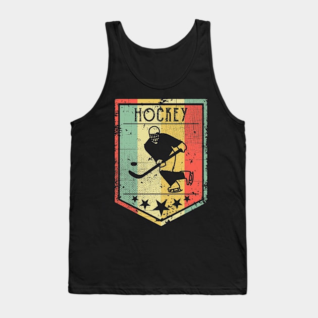 Vintage Hockey Tank Top by VintageShirtShoppe